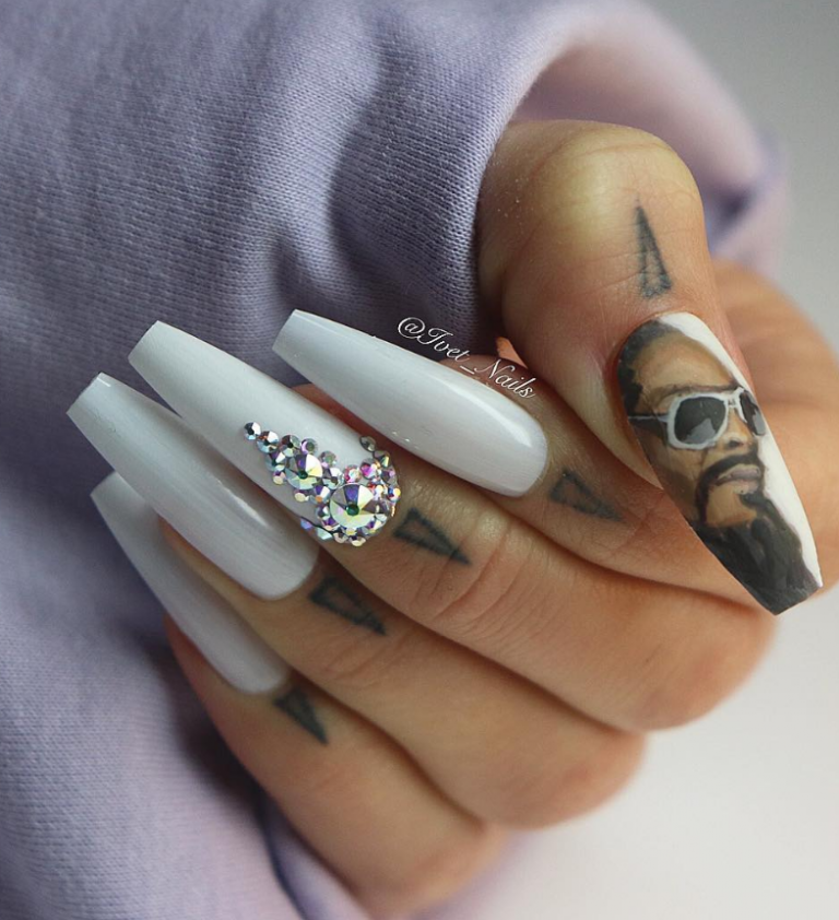 80 Trendy White Acrylic Nails Designs Ideas To Try Page 61 Of 82