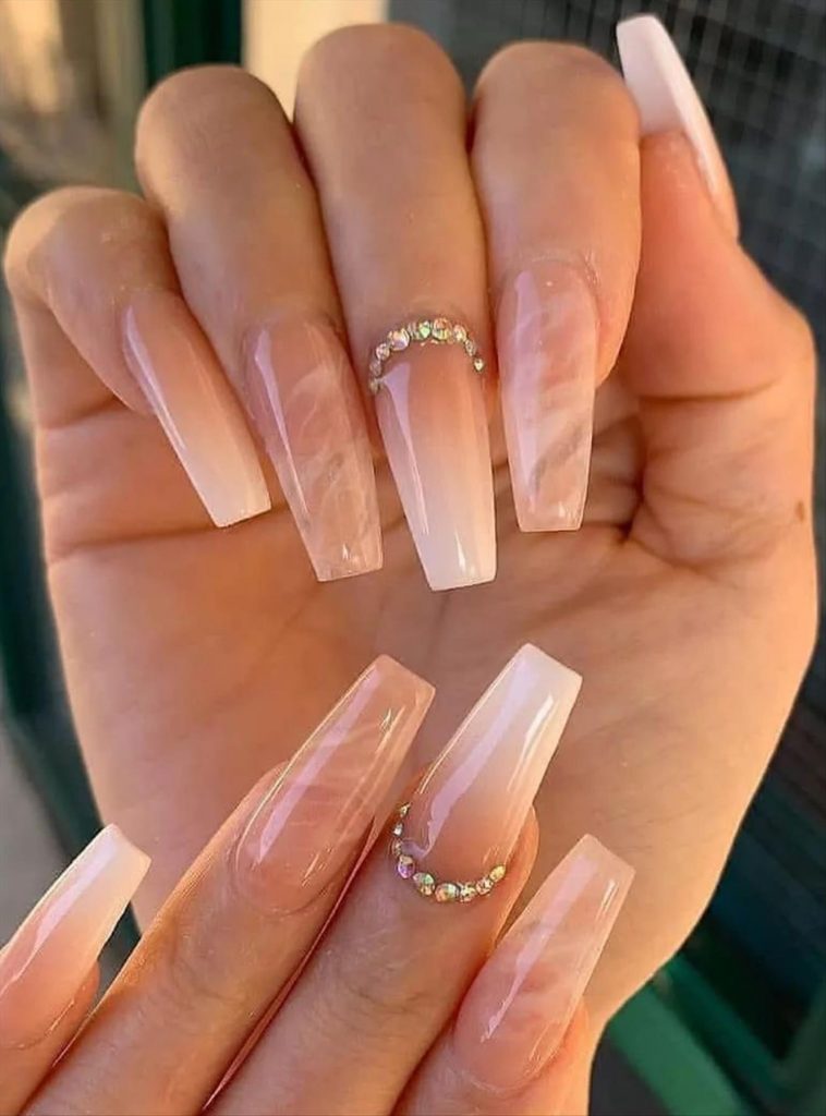 Elegant French Tip Coffin Nails You Ll Love In Summer Page Of