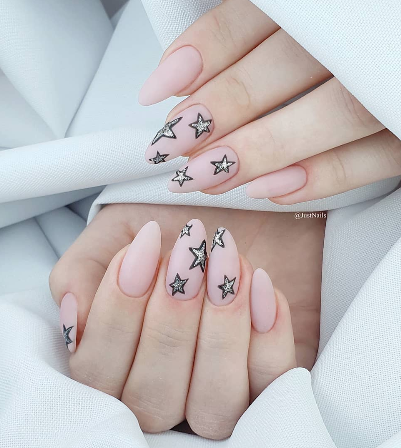 80 Pretty Acrylic Short Almond nails Design You Can’t ...