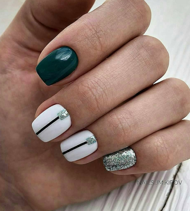 100 Hottest Acrylic Square Nails Design For Short Nails Coffin