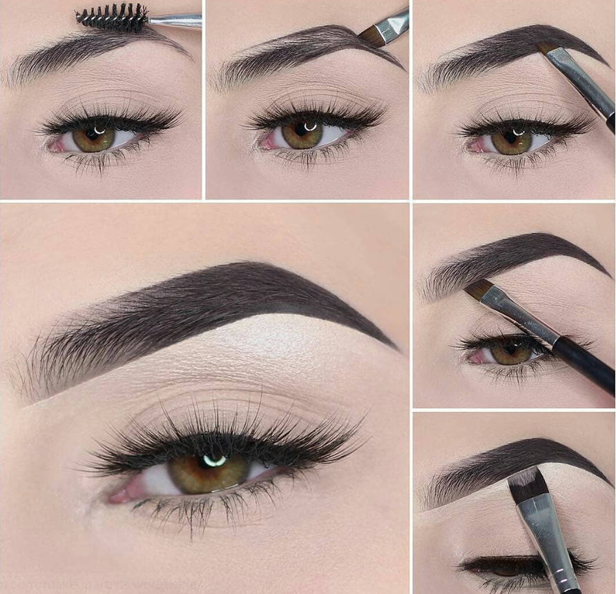 60 Easy Eye Makeup Tutorial For Beginners Step By Step Ideas(Eyebrow