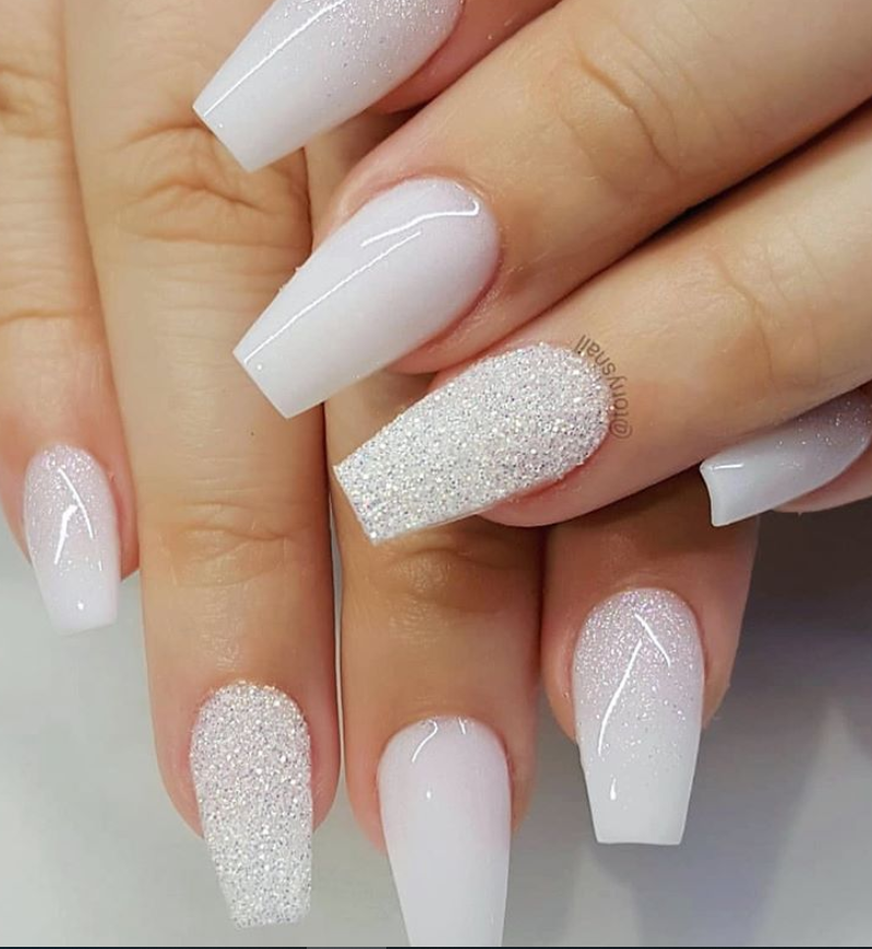 80+ Trendy White Acrylic Nails Designs Ideas To Try - Page 22 of 82
