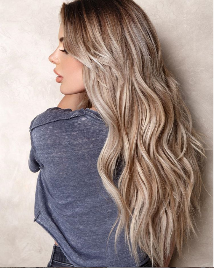 33 Hottest Blonde Balayage Highlights With Layers For Long Hair Design