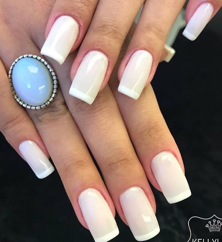 80 Trendy White Acrylic Nails Designs Ideas To Try Page 30 Of 82