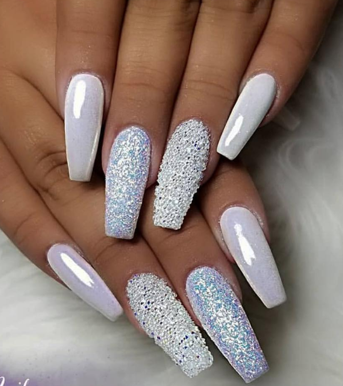 80+ Trendy White Acrylic Nails Designs Ideas To Try - Page 32 of 82 ...
