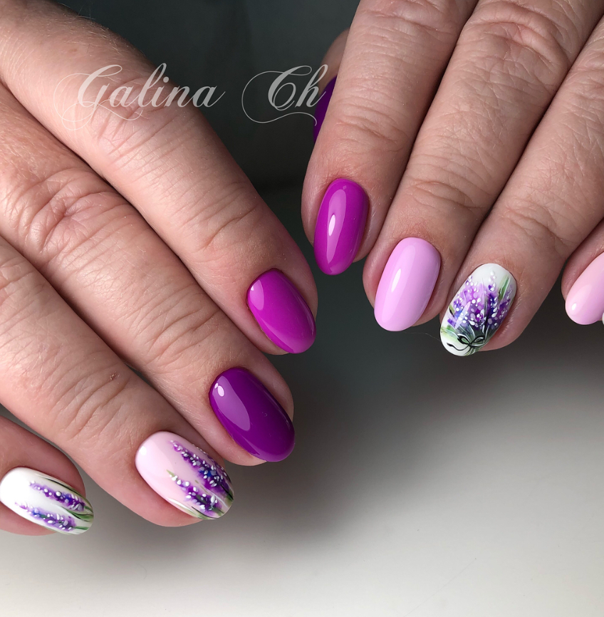 60+ Gorgeous Acrylic ?Purple Nails Art Design Ideas - Page 16 of 62 ...