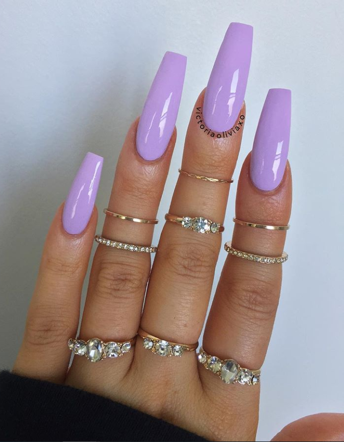 80+ Elegant Nude Coffin Nails Design For Long Nails That Anyone Can Pull Off