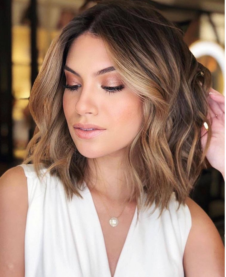 68 Hottest Medium Length Hairstyle With Layers Design To Look Stunning ...
