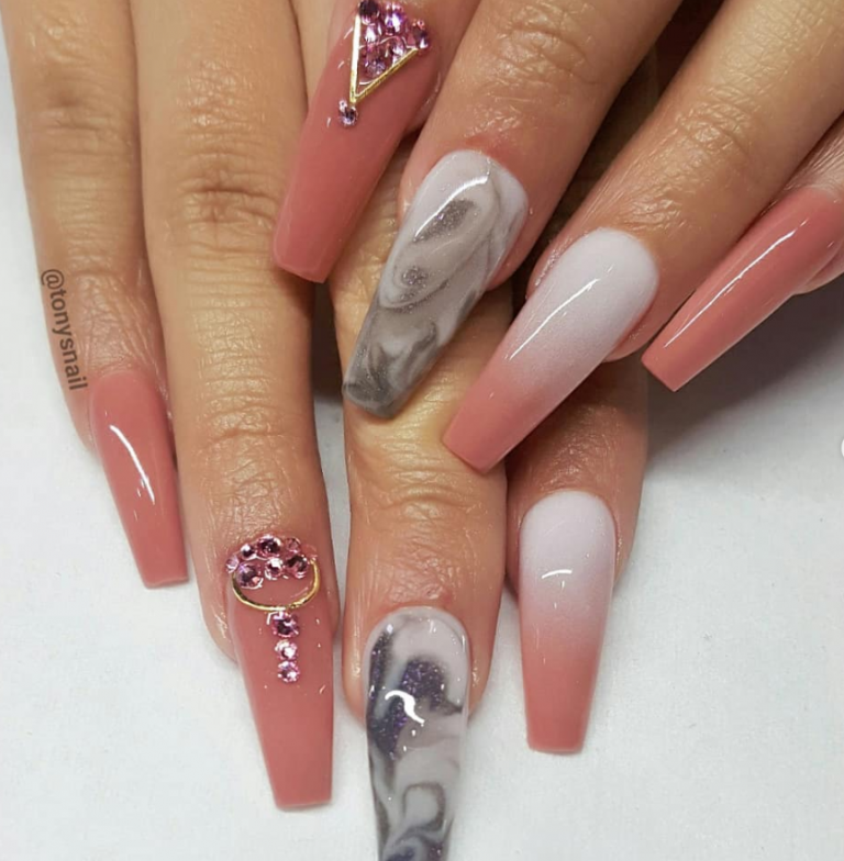 80+ Trendy White Acrylic Nails Designs Ideas To Try - Page 58 of 82 - Fashionsum