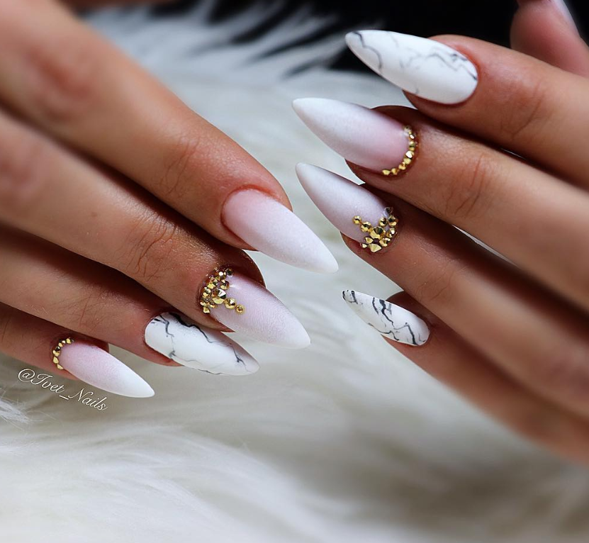 80+ Trendy White Acrylic Nails Designs Ideas To Try Page 64 of 82