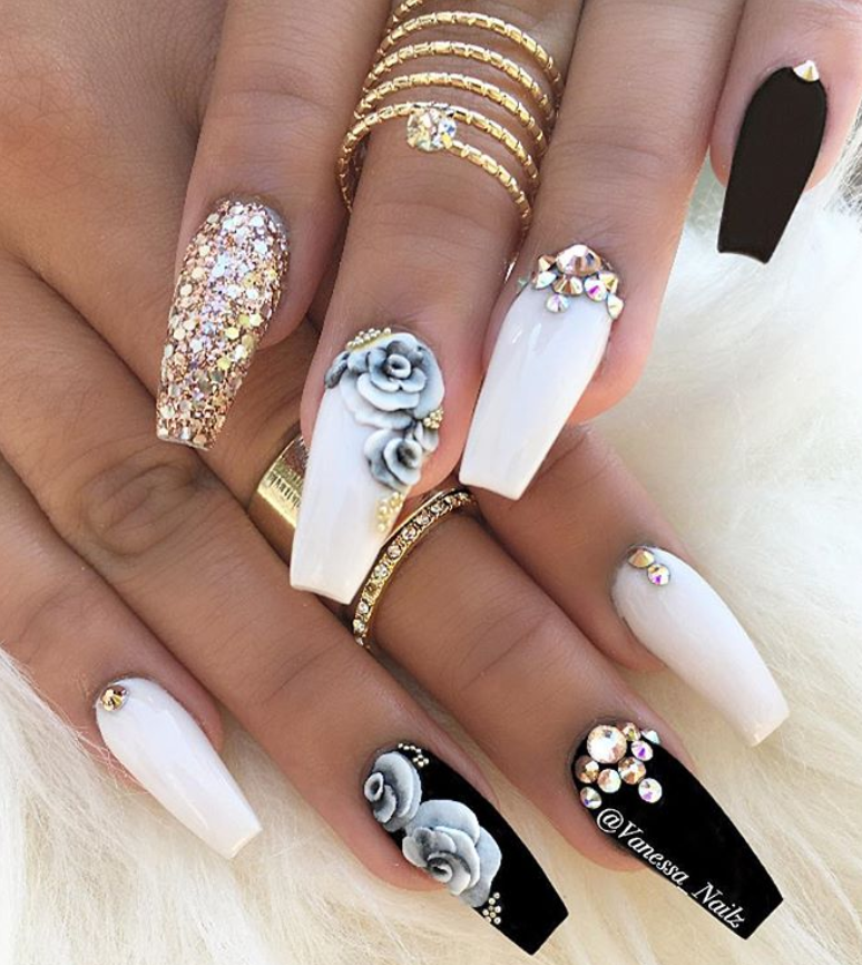 80+ Trendy White Acrylic Nails Designs Ideas To Try - Page 80 of 82 ...
