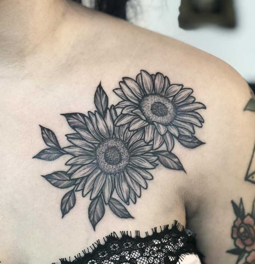45 Simple Unique Sunflower Tattoo Ideas For Woman - Latest ...