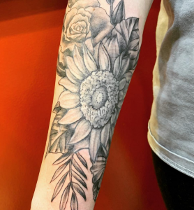 45 Simple Unique Sunflower Tattoo Ideas For Woman - Page 30 of 45 ...