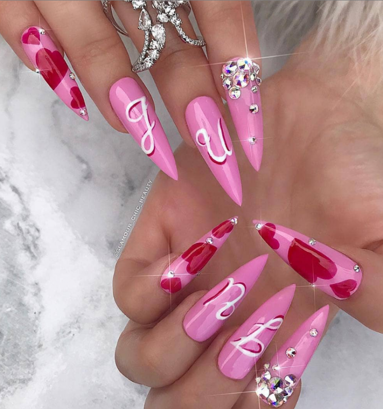 75 Chic Classy Acrylic Stiletto Nails Design You Ll Love Page 30 Of 75 Fashionsum