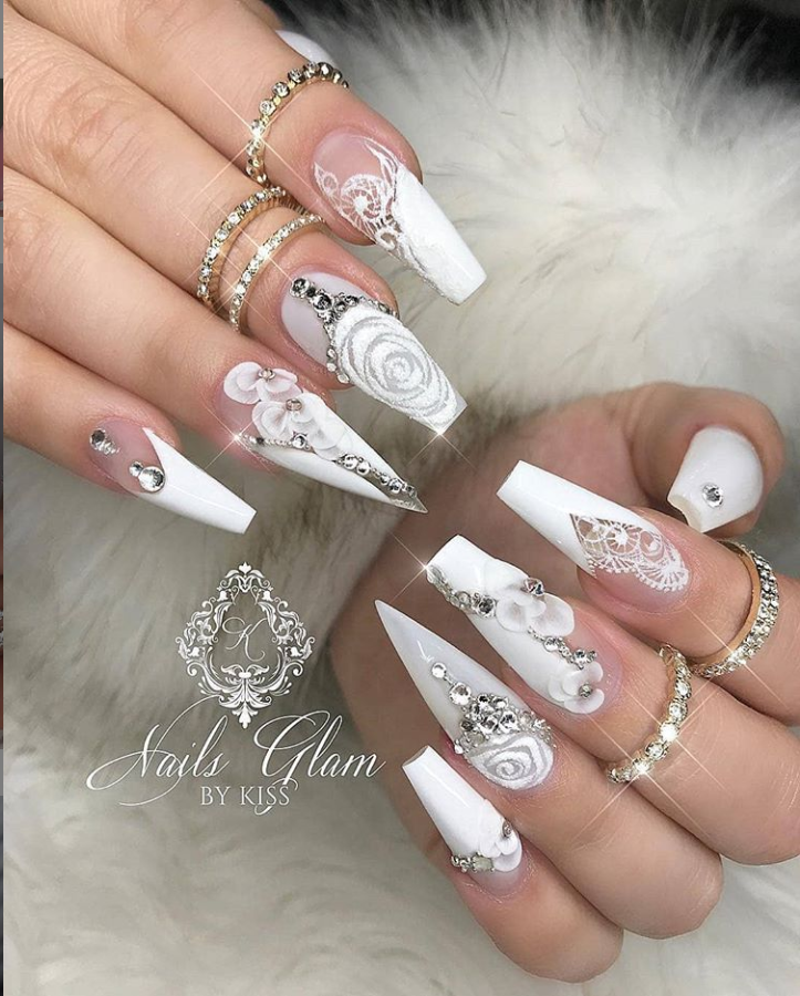 80+ Hottest Acrylic Coffin Nails Color For Summer Nails - Page 72 of 84 ...