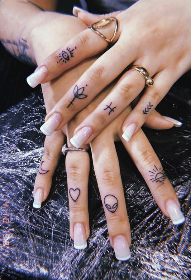 Finger Tattoos For Women