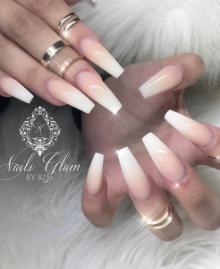 54 Stunning Acrylic Gel Coffin Nails Design For Summer Nails To Look ...