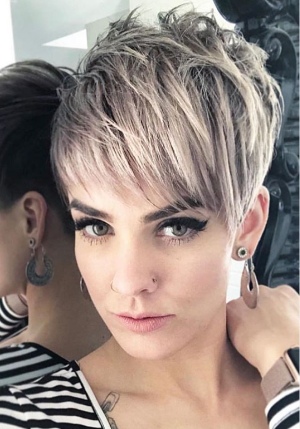 25 Best White Pixie Haircut Ideas For Cool Short Hairstyle - Page 14 of ...