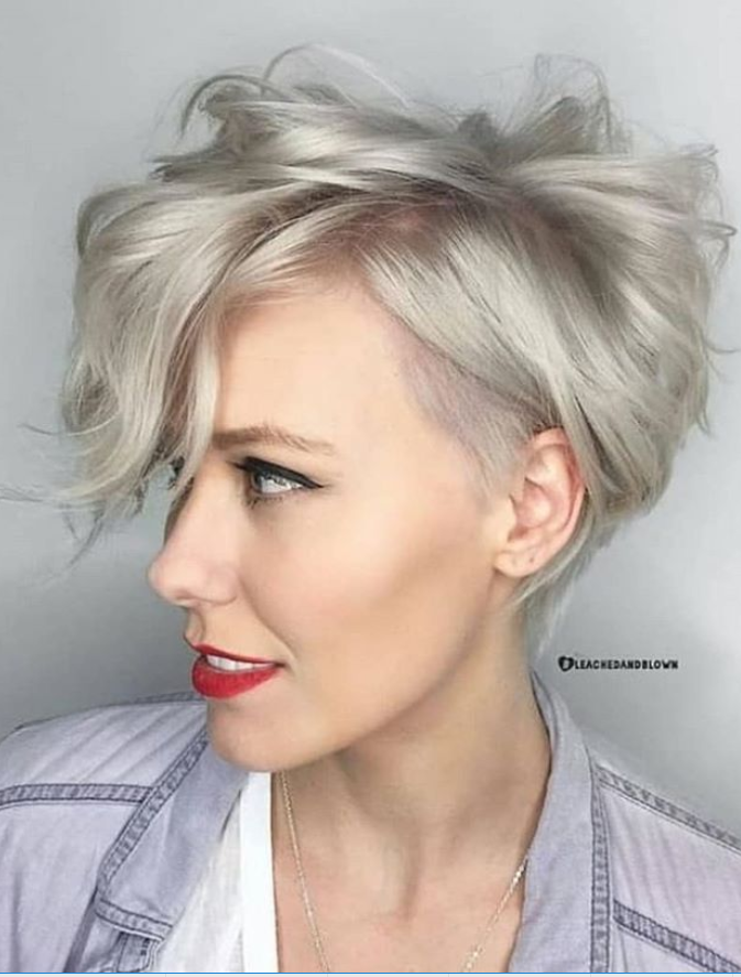 Best White Pixie Haircut Ideas For Cool Short Hairstyle Page Of