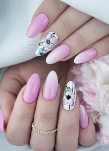 56 Lovely Acrylic Almond Shaped Nails To Inspire You This Summer - Page ...