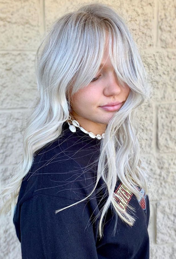 36 White Platinum Blonde Hairstyle Design Ideas To Evaluate Your Look Page 22 Of 36 Fashionsum