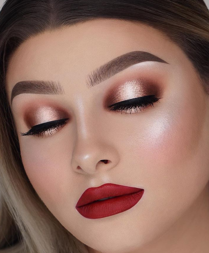 60+ Dramatic Makeup Looks Make You Glow in 2020 