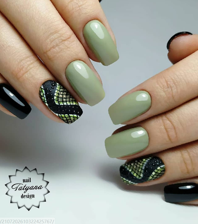 50 Beautiful Summer Short Square Nails Design For Manicure Nails - Page ...