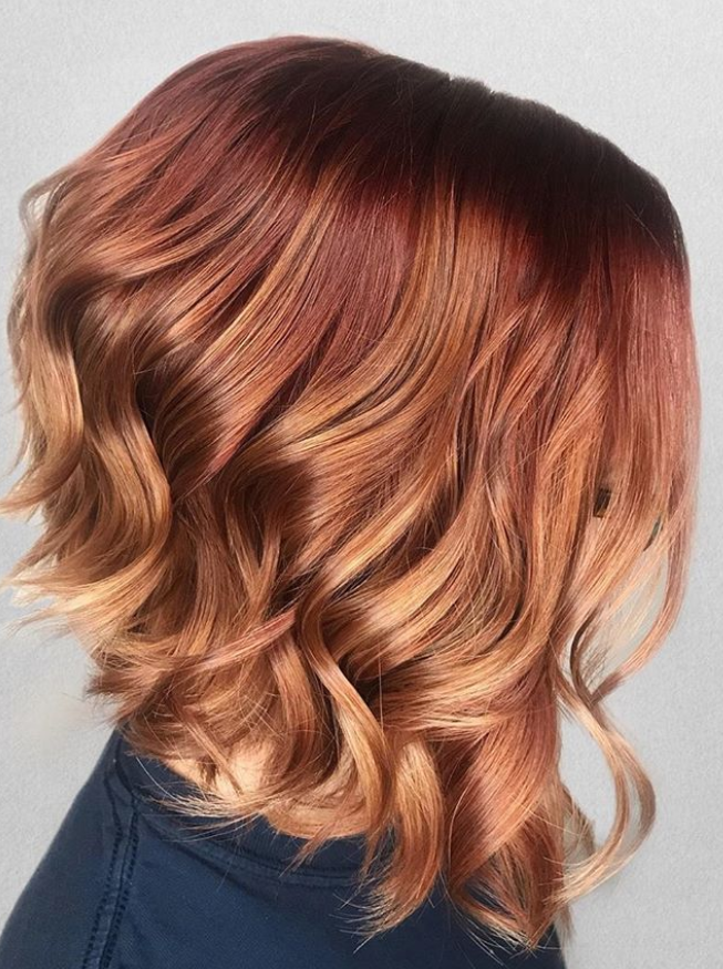 42 Perfect Hair Color And Hair Style For For Medium Length Hair