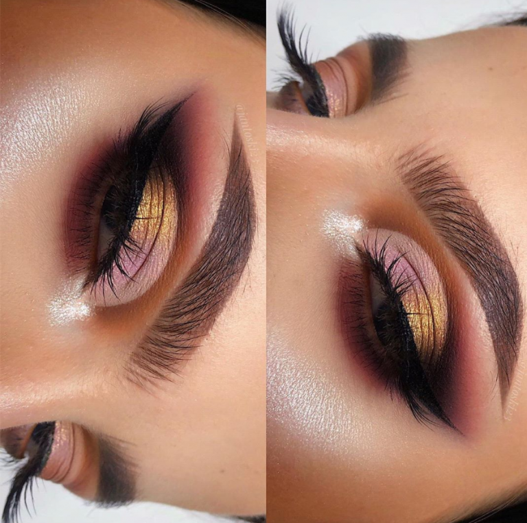21 Sexy Pink And Rose Gold Eye Makeup Looks Ideas You Need To Try Page 12 Of 21 Fashionsum