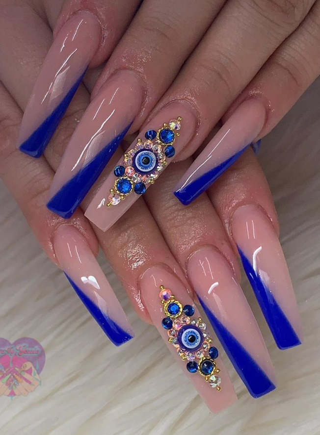 Last Awesome Marble Coffin Nail Designs in 2019 