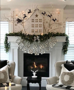 30 Awesome Christmas Fireplace Decoration Ideas To Make Your Home ...