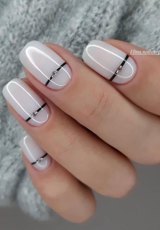 33 Trendy Natural Short Square Nails Design For Spring Nails 2020