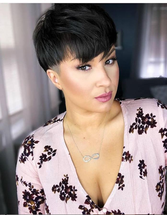 36 Pretty Fluffy Short Hair Style Ideas For Short Pixie Haircut