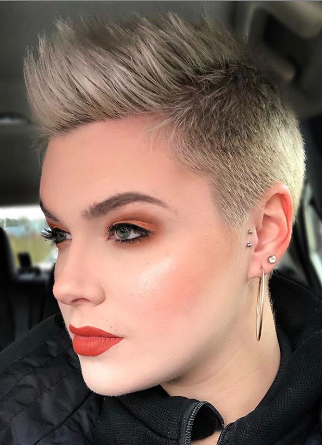 36 Pretty Fluffy Short Hair Style Ideas For Short Pixie Haircut