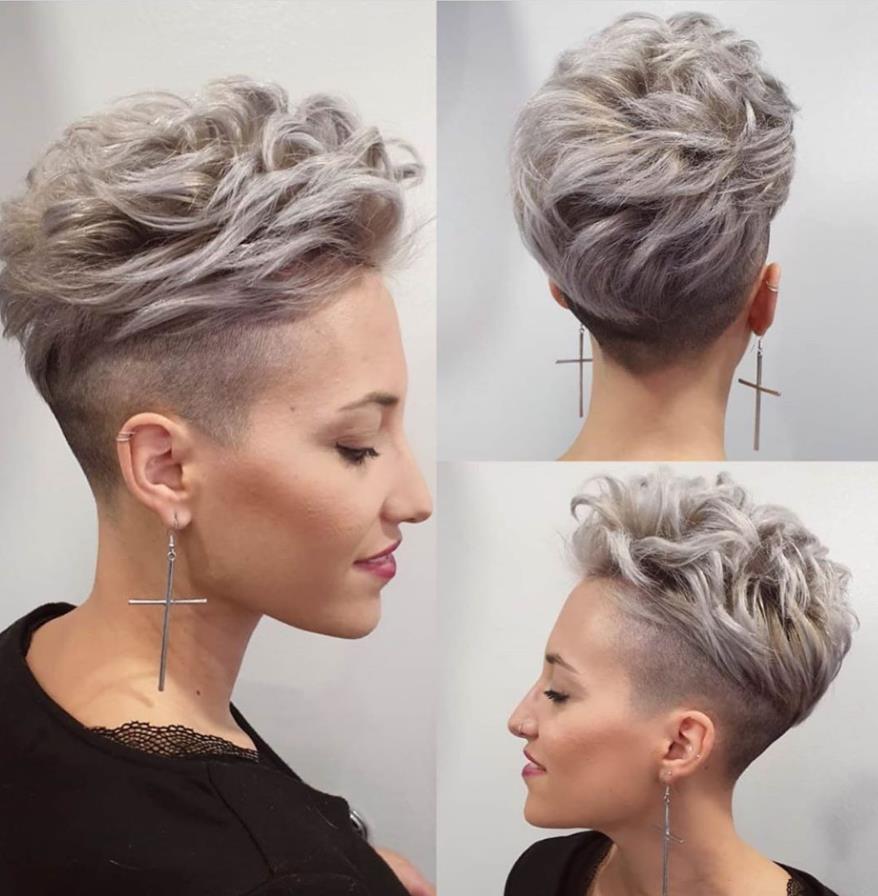 36 Pretty Fluffy Short Hair Style Ideas For Short Pixie Haircut