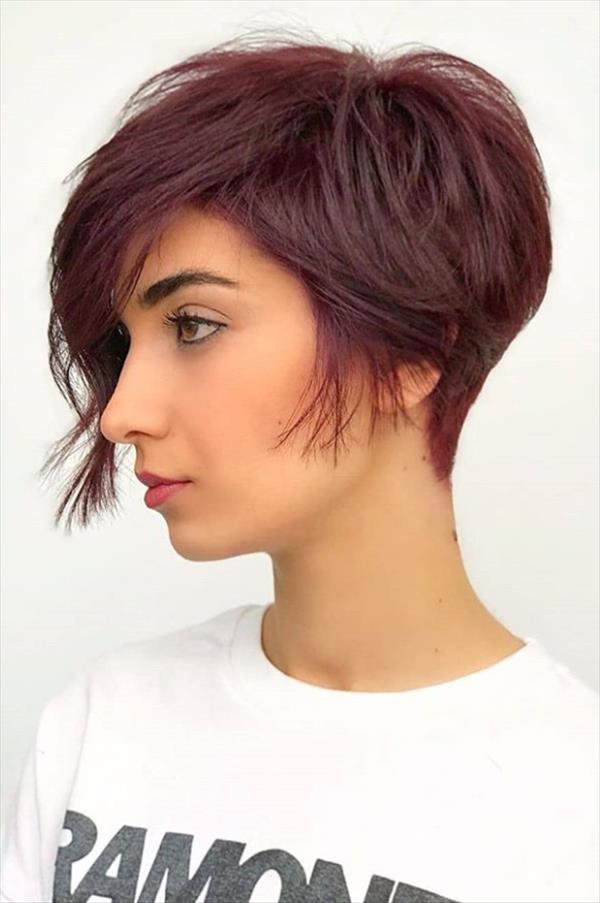 27 Trendy Short Haircut Ideas For Woman 2020