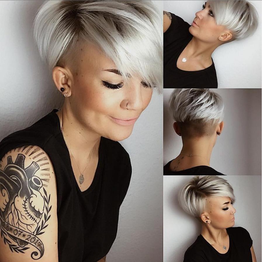 36 Pretty Fluffy Short Hair Style Ideas For Short Pixie Haircut