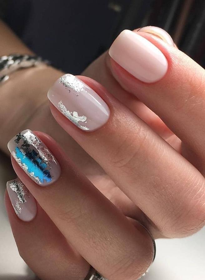 33-trendy-natural-short-square-nails-design-for-spring-nails-2020