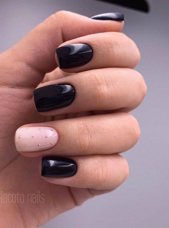 33 Trendy Natural Short Square Nails Design For Spring Nails 2020