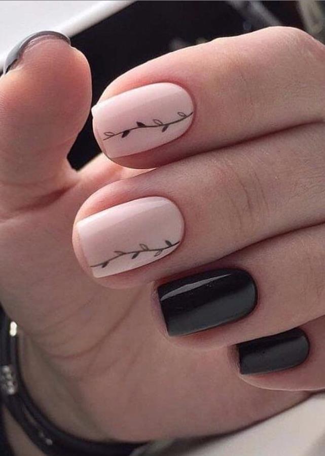 33-trendy-natural-short-square-nails-design-for-spring-nails-2020