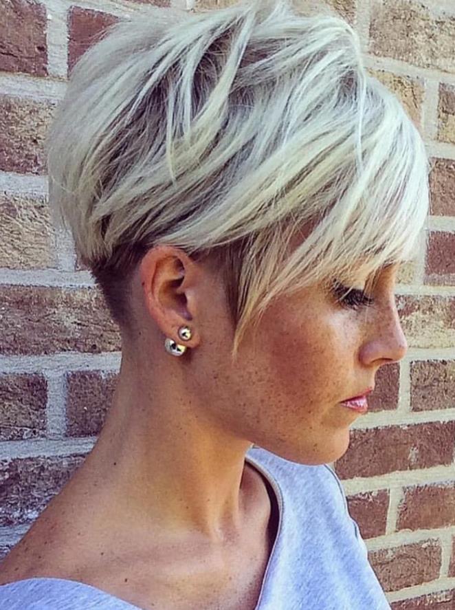 36 Pretty Fluffy Short Hair Style Ideas For Short Pixie Haircut