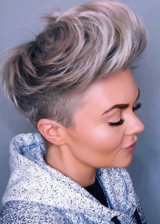 36 Pretty Fluffy Short Hair Style Ideas For Short Pixie Haircut