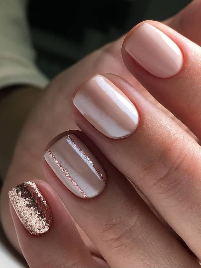 33-trendy-natural-short-square-nails-design-for-spring-nails-2020