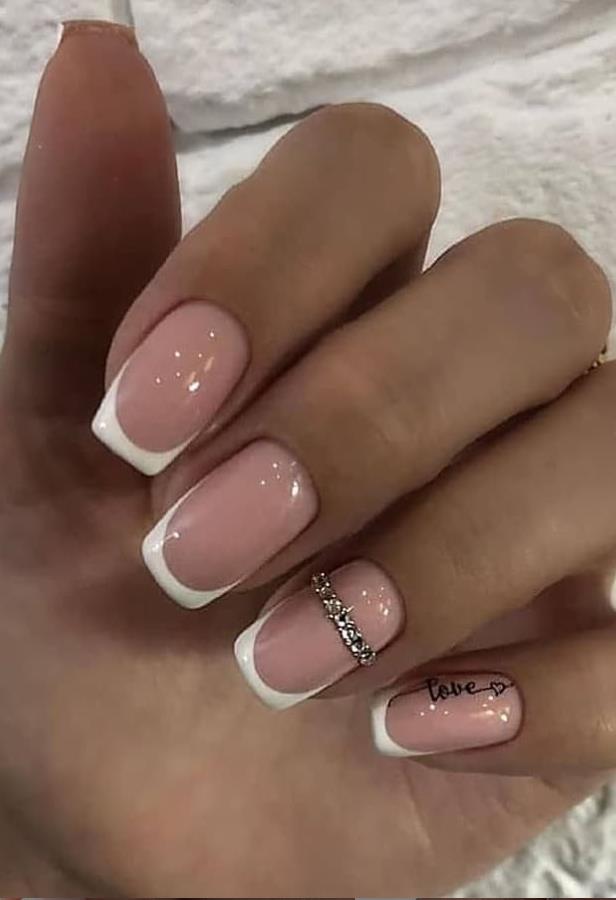 33-trendy-natural-short-square-nails-design-for-spring-nails-2020