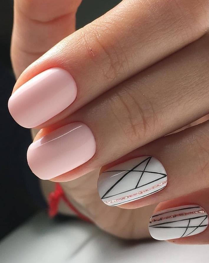 33 Trendy Natural Short Square Nails Design For Spring Nails 2020