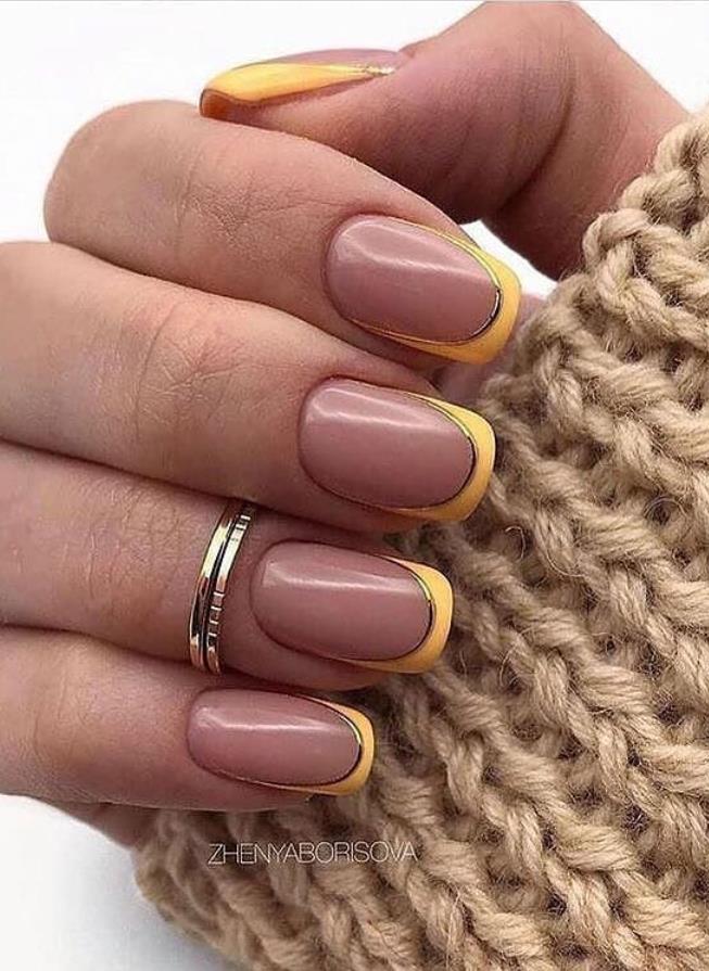33 Trendy Natural Short Square Nails Design For Spring Nails 2020
