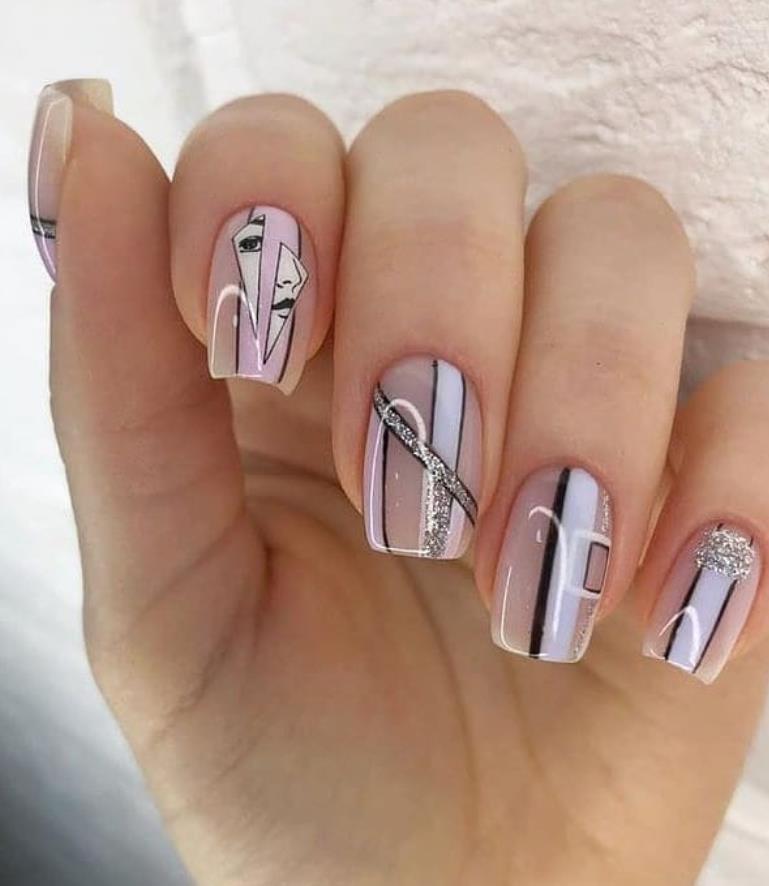 33 Trendy Natural Short Square Nails Design For Spring Nails 2020 6511