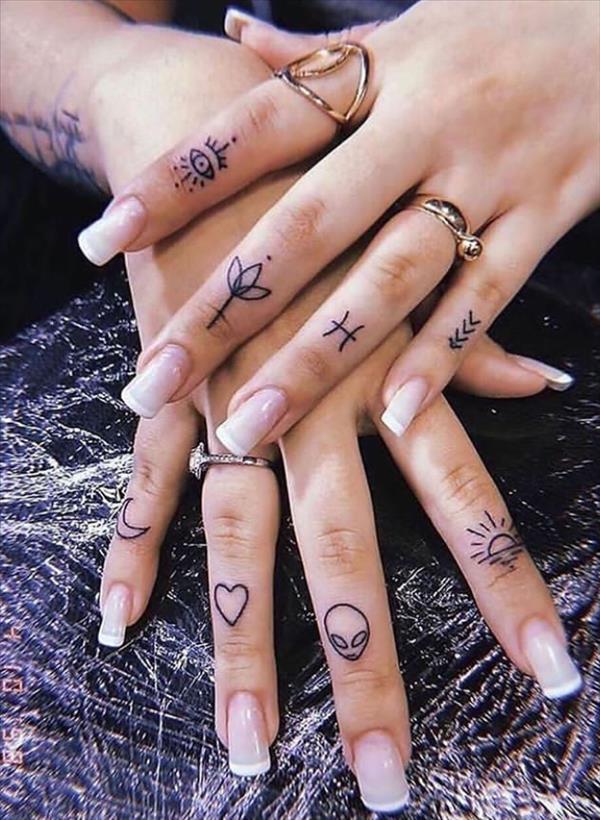 Heart Tattoo On Hand