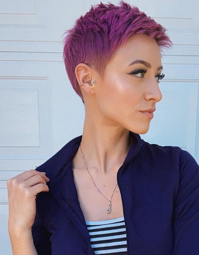 36 Pretty Fluffy Short Hair Style Ideas For Short Pixie Haircut