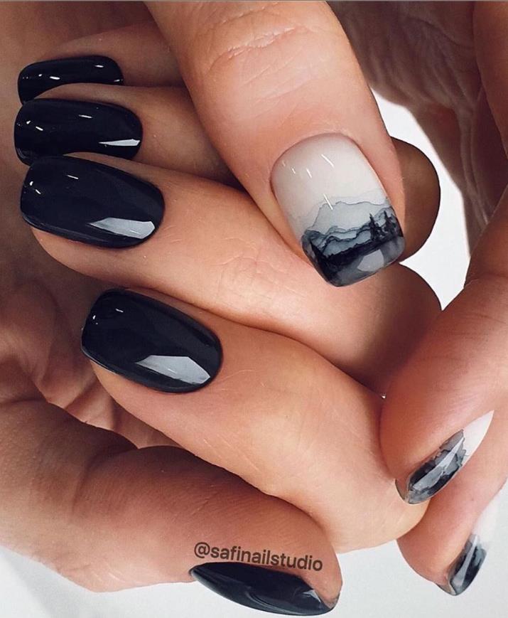 33 Trendy Natural Short Square Nails Design For Spring Nails 2020